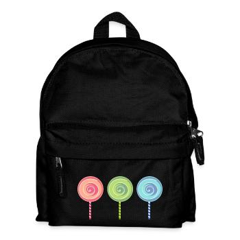 schokolade suessigkeiten candy chocolate94 - Kinder Rucksack - Schwarz - Vorne