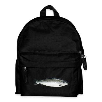 salmon - Kids' Backpack - black - Front
