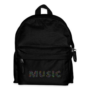 musique - Sac à dos Enfant - noir - Devant