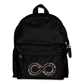 Unendlichkeit - Kinder Rucksack - Schwarz - Vorne