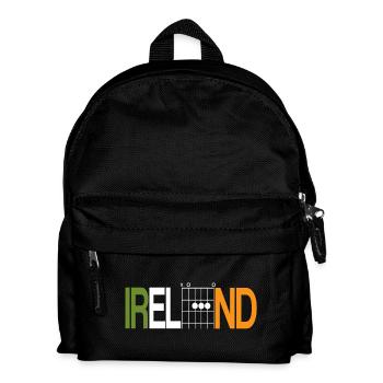 Irlande avec accords de guitare - Sac à dos Enfant - noir - Devant