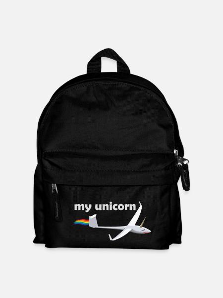 planeurs licorne glisse cadeau licorne - Sac à dos Enfant - noir