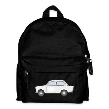 Trabi, Transnt aus der DDR - Kinder Rucksack - Schwarz - Vorne