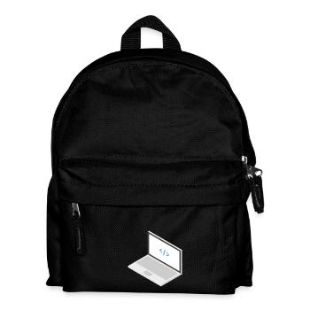 Laptop - Kinder Rucksack - Schwarz - Vorne