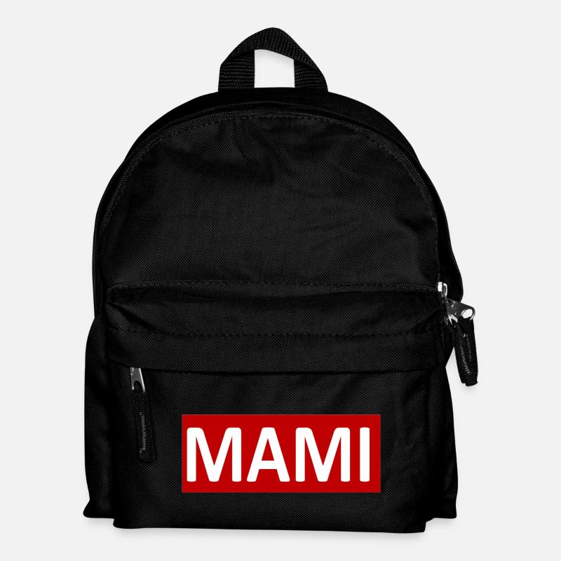 MAMI - Kinder Rucksack - Schwarz