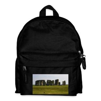 Stonehenge - Kinder Rucksack - Schwarz - Vorne