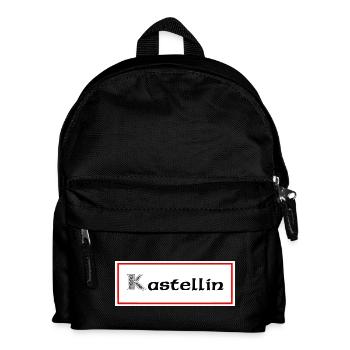 Kastellin Chateaulin - Kinder Rucksack - Schwarz - Vorne
