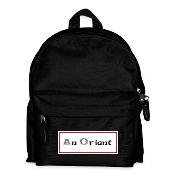Anorian Lorient - Kinder Rucksack - Schwarz - Vorne