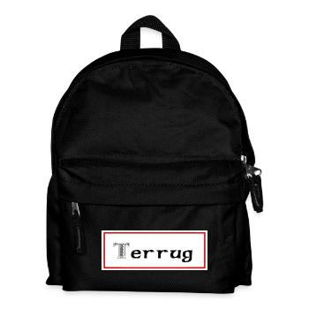 Terrug telgruc auf dem Meer - Kinder Rucksack - Schwarz - Vorne