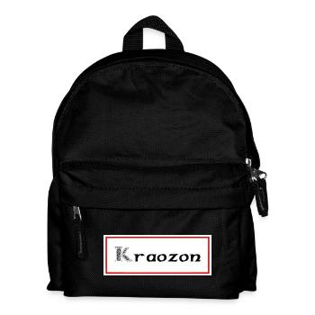 kraozon crozon - Kinder Rucksack - Schwarz - Vorne