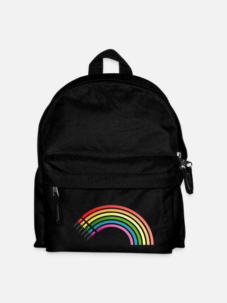 rainbow - Kids' Backpack - black
