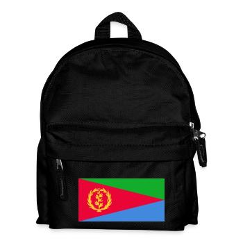 Eritrea Flag - Kids' Backpack - black - Front