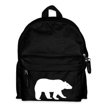 Ours polaire - Sac à dos Enfant - noir - Devant