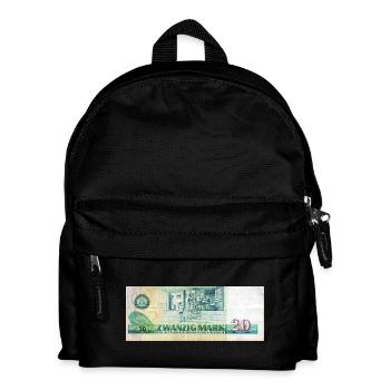 20 mark der ddr - Kinder Rucksack - Schwarz - Vorne