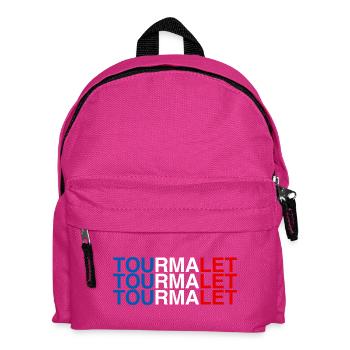 TOURMALET France French Flag - Kids' Backpack - fuchsia - Front