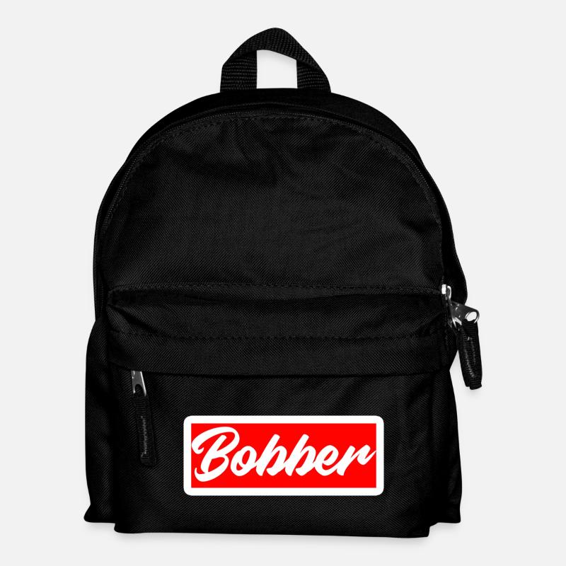 bobber chopper biker autocollant de croisière autocollant - Sac à dos Enfant - noir