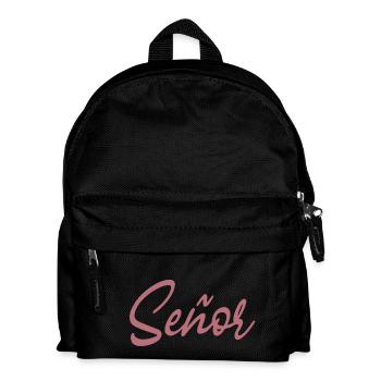 Señor Verlobungsbräutigam wird Hochzeitsfeier sein - Kinder Rucksack - Schwarz - Vorne