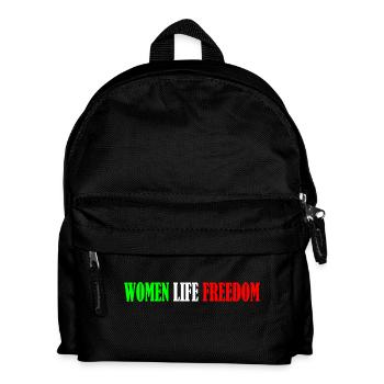 Women life freedom iran - Kinder Rucksack - Schwarz - Vorne