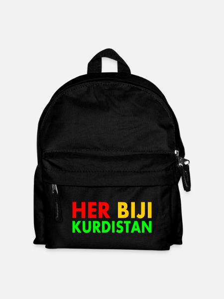 Her biji Kurdistan - Kids' Backpack - black
