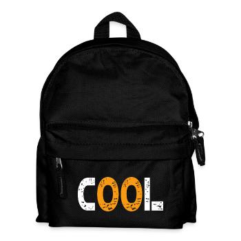 Cool moderne et jeune - Sac à dos Enfant - noir - Devant