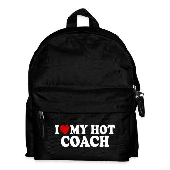 I love my hot coach - Sac à dos Enfant - noir - Devant
