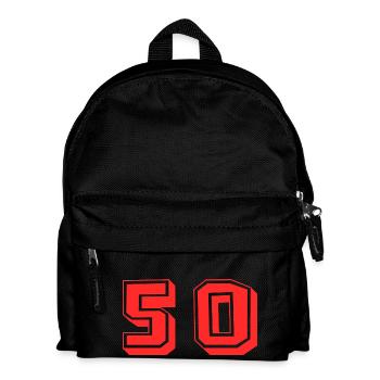 50. 50 YEARS. 50th ANNIVERSARY. 50TH ANNIVERSARY. - Kids' Backpack - black - Front