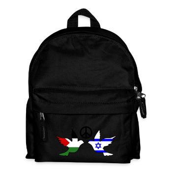 Peace for israel free palestine - Kids' Backpack - black - Front