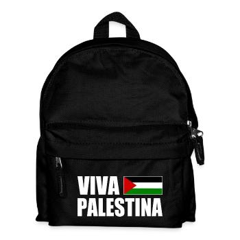 Viva palestina - Kinder Rucksack - Schwarz - Vorne