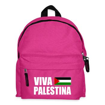 Viva palestina - Kids' Backpack - fuchsia - Front