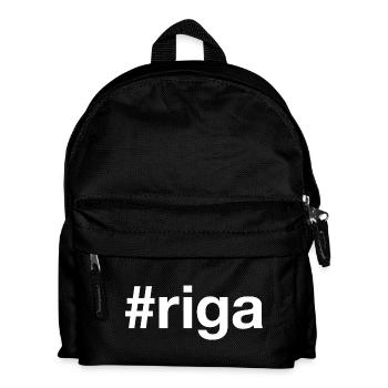 RIGA Lettland Latvia - Kids' Backpack - black - Front