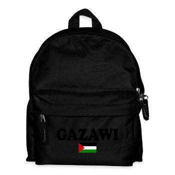 Gazawi gaza - Kids' Backpack - black - Front