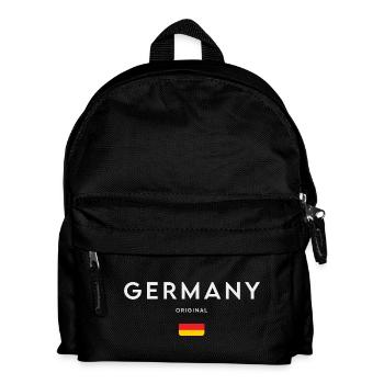 Drapeau de l’Allemagne, fierté allemande - Sac à dos Enfant - noir - Devant