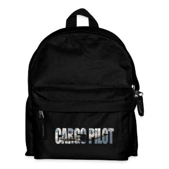 Cargo pilot C-27 - Kids' Backpack - black - Front