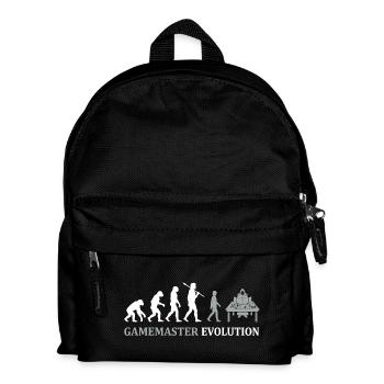 Gamemaster Evolution – Conception de jeux de rôle sur table - Sac à dos Enfant - noir - Devant