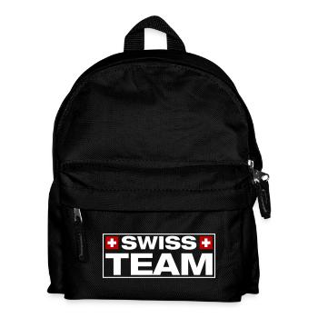 Team Swiss Switzerland - Kids' Backpack - black - Front