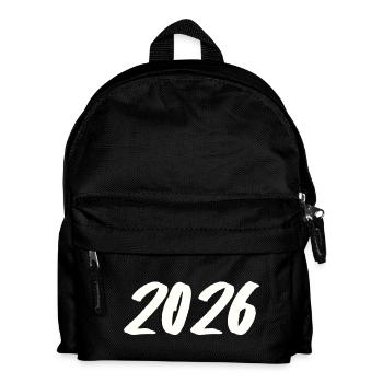 Coup de pinceau année 2026 - Sac à dos Enfant - noir - Devant