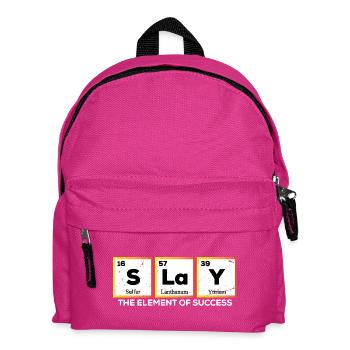 Funny Chemistry Periodic Table Words Slay - Kids' Backpack - fuchsia - Front