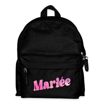 Mariée Mariage - Sac à dos Enfant - noir - Devant