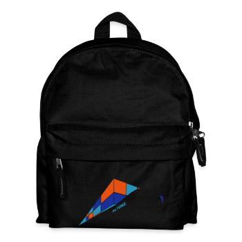 Containerschiff Altona - Kinder Rucksack - Schwarz - Vorne