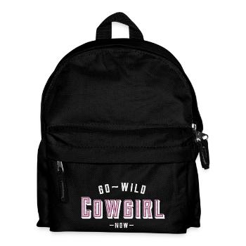 Western Girl Go Wild - Kids' Backpack - black - Front