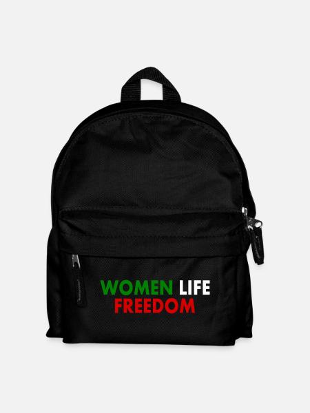 Women life freedom - Kinder Rucksack - Schwarz