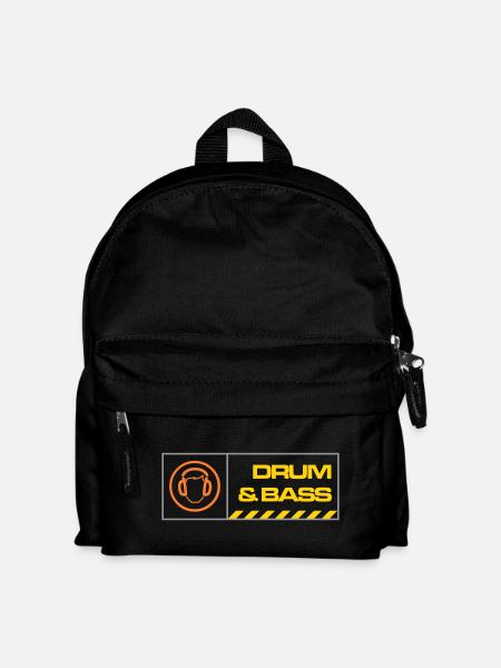 db warning - Kids' Backpack - black