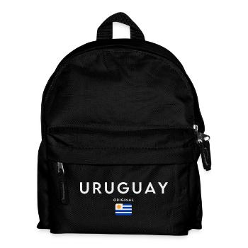 Flag of Uruguay, Uruguayan pride - Kids' Backpack - black - Front