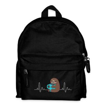 I love coffee t shirt coffee time sholt - Sac à dos Enfant - noir - Devant