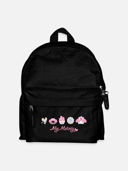 My Melody With Flat And Pastries - Kids' Backpack - black