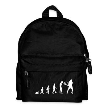 Entwicklung zum Tennisspieler - Kinder Rucksack - Schwarz - Vorne