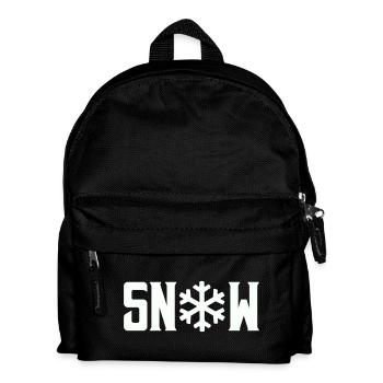 Snow - Kids' Backpack - black - Front