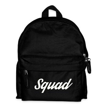 Squad - Kinder Rucksack - Schwarz - Vorne