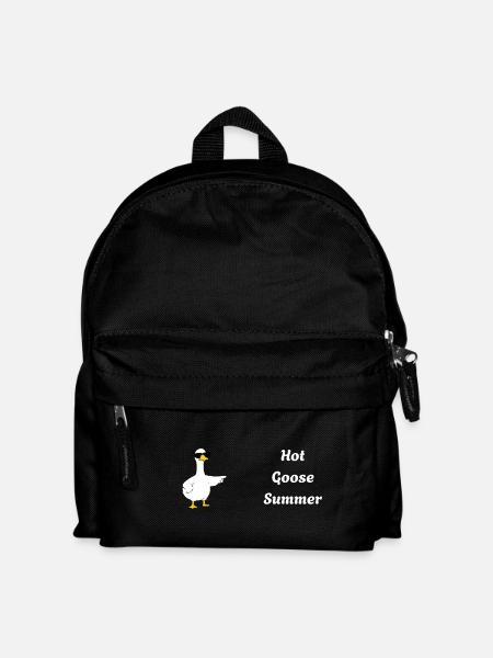 Hot Goose Summer - Kids' Backpack - black
