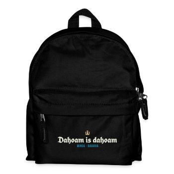Dahoam is dahoam - Kids' Backpack - black - Front